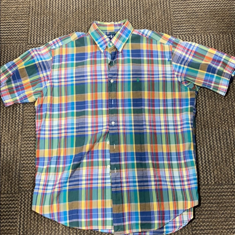 Multicolored Polo button down